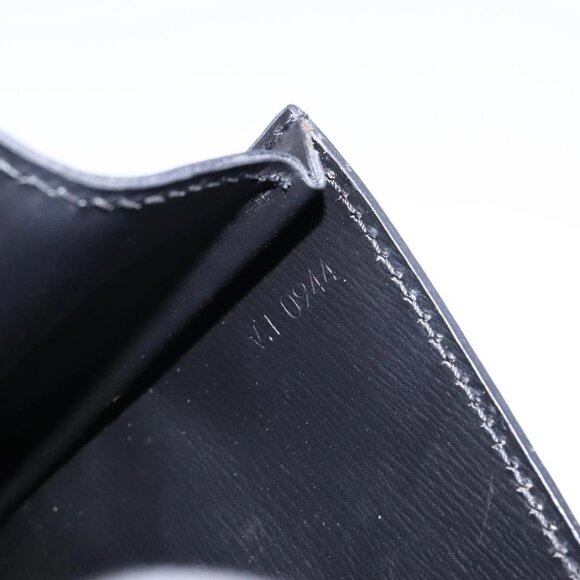 LOUIS VUITTON Epi Tilsitt Shoulder Bag Black M52482 LV Auth BA5230 - Picture 13 of 16